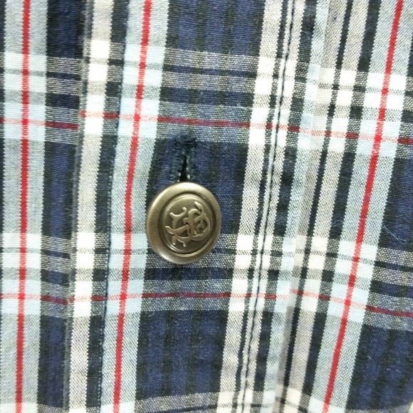 Southpole Shirt  Plaid Blue Button Authentic - Picture 6 of 8